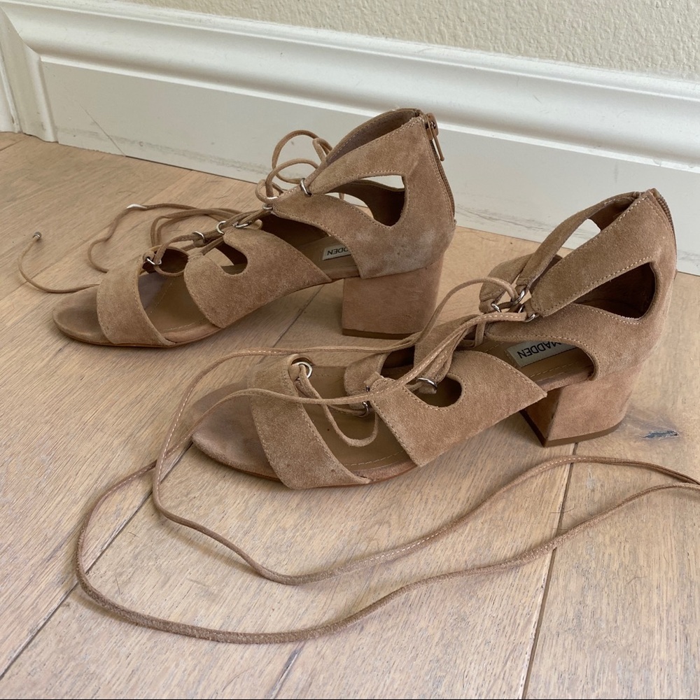Steve Madden Heels Lace Up - Indea 8